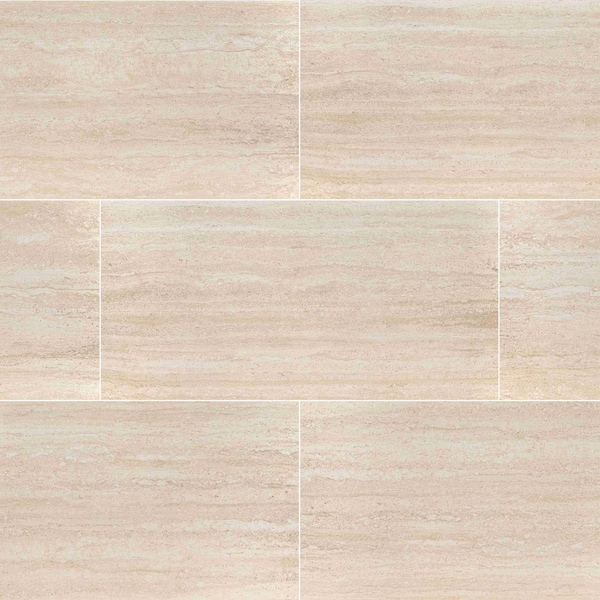 Cordova Avorio 24'' X 48'' 3D Matte Porcelain Paver Tile